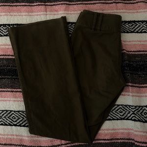 brown denim pants
